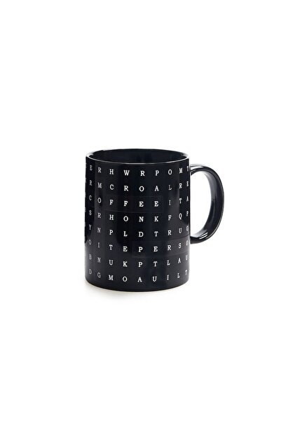Balvı Alphabet mug - Black, 290 ml