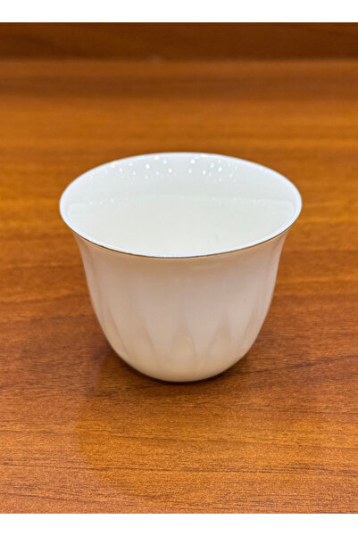 ALQANNAS 12-piece porcelain gold-lined coffee cups, elegant and high quality