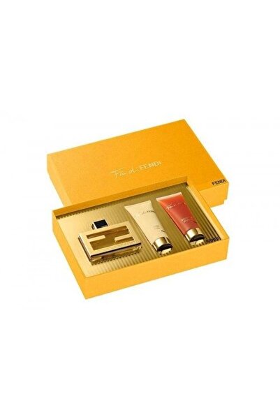 Fendi طقم فندي فان دي النسائي او دو بارفيوم (عطر 50مل+بودي لوشن 75مل+شاور جل 75مل)