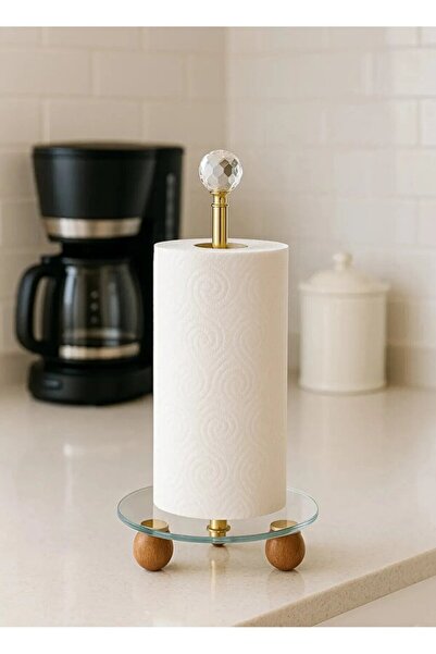 ZENTRA -Zentra-Decorative Napkin Holder - Paper Towel Holder Countertop Roll ...