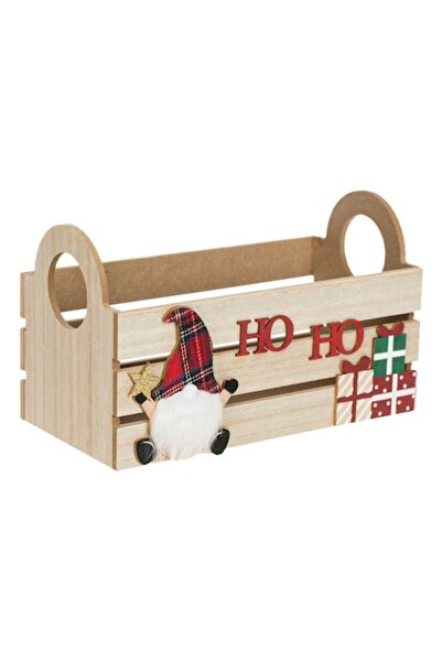 OEM Cutie de lemn cu cerbi și brazi 24x12x14,5 cm