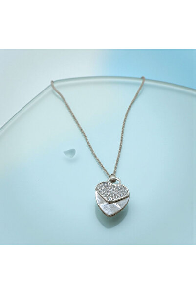 stainless steell Kalp Model Resimli Madalyon Çelik Kolye 316 Ayar