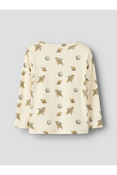 Lil' Atelier Oberteil mit langen Ärmeln Slim Fit