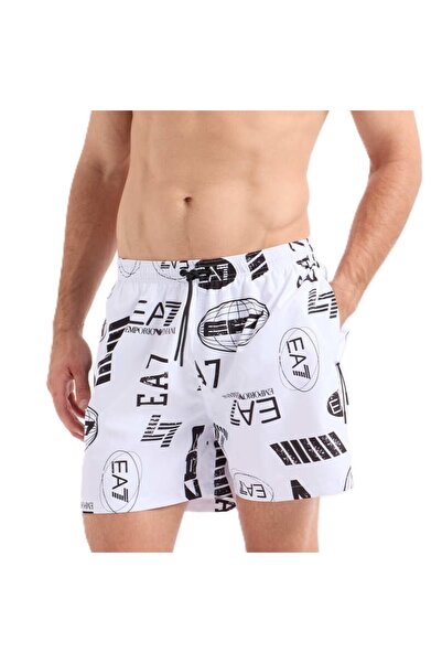 EA7 Sort de baie M MONOGRAM WRITING BOXER