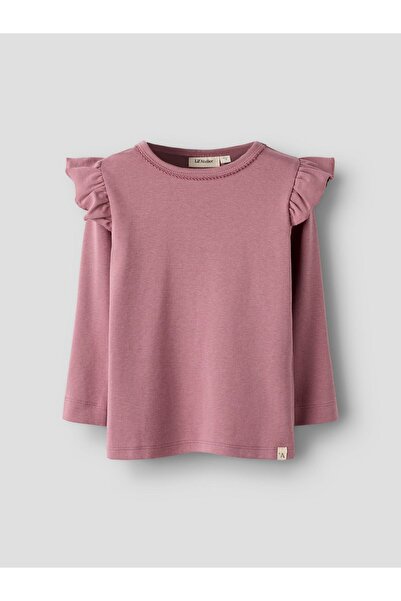 Lil' Atelier Oberteil mit langen Ärmeln Slim Fit