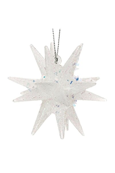 OEM Ornament de Crăciun în formă de stea, 9 cm