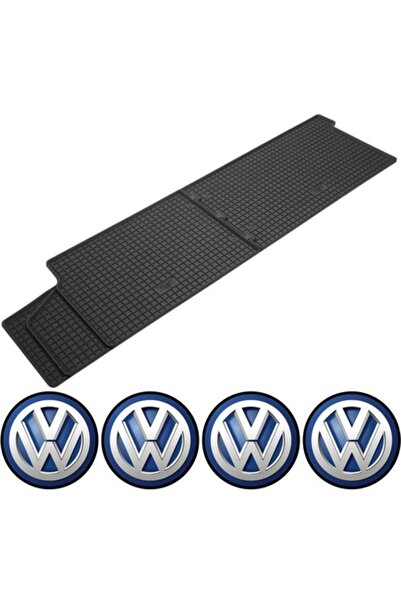 Rigum Set covorașe din cauciuc pentru Volkswagen T6 Transporter Van (06.2015 ...