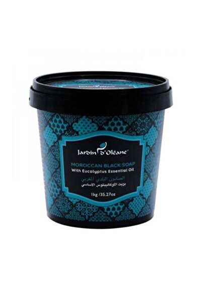 Other Jardin d' Oleane Moroccan Black Soap with Eucalyptus Essential Oil - 10...