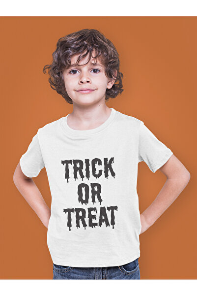 Bumeta Παιδικό μπλουζάκι Trick Or Treat White