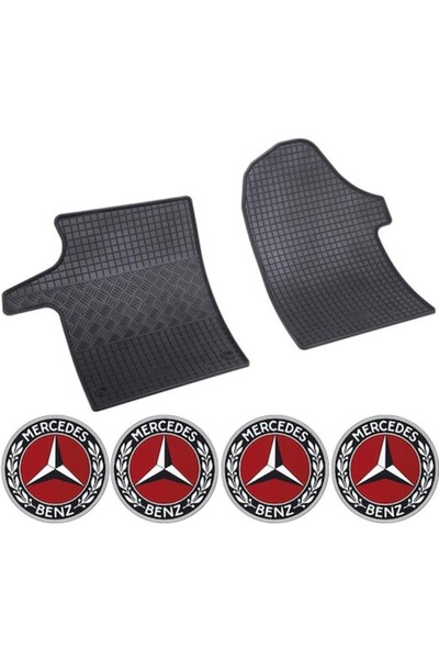 Rigum Set covorașe din cauciuc pentru Mercedes Vito W447 (2014-prezent) cu 4 ...