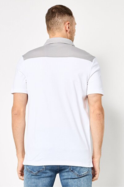 Dkny Men Regular Fit Brand Logo Short Sleeve Polo Shirt, Multicolor