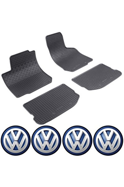 Rigum Set covorașe Volkswagen Beetle Hatchback 1998 - 2010 și 4 autocolante r...