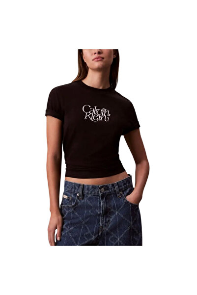 Calvin Klein Tricou SS FITTED SCRIPT CALVIN KLEINTE