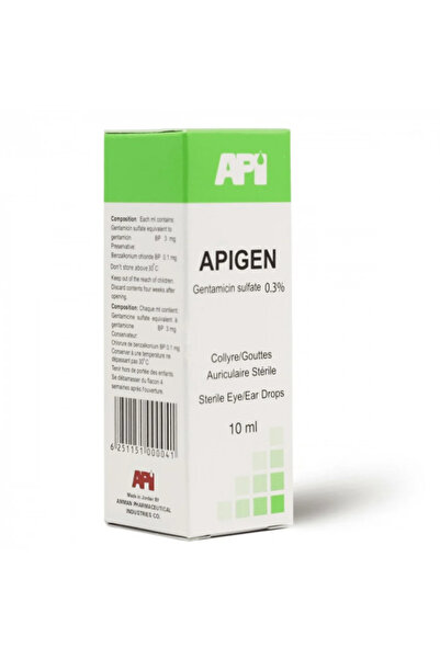 API Apigen Eye / Ear Drops 10 Ml