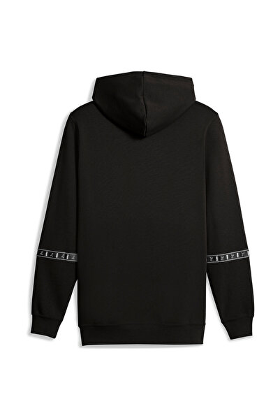Puma Hood Ess Tape Layout Hoodie, Black, Unisex