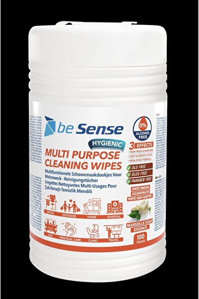 Sense BeSense Islak Mendil Beyaz Sabunlu 100’lü
