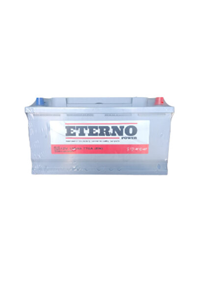 Eterno 100 AH. 770A (EN) (PETLAS GARANTİSİ ALTINDA) (ÜRETİM TARİHİ: 2025)
