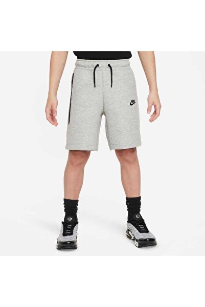 Nike Sportswear Tech Fleece çocuk grı Shorts fd3289