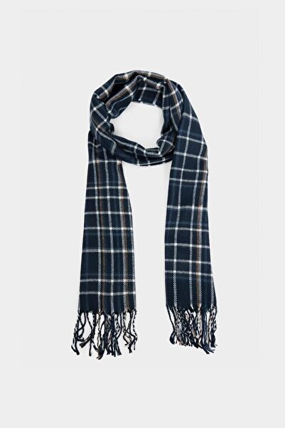 DeFacto Men's Checkered Woven Scarf (25 Wn)
