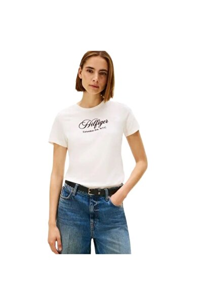 Tommy Hilfiger Tricou SCRIPT REG C-NK SS TEE