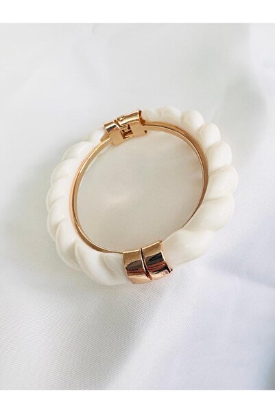 DEVİ fashion Devilux Bone Handcuffs Bracelet 18 cm