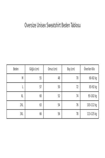 Butik Men's 3 Thread Basic O Oversized Kangaroo Pocket K Hooded Sweatshirt