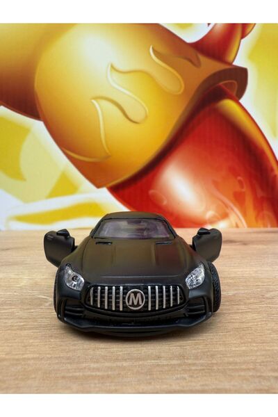 scntoys Mercedes Amg Gtr Collectible Metal Car 12cm Luxury Car Black Mercedes Amg Gtr Diecast Car