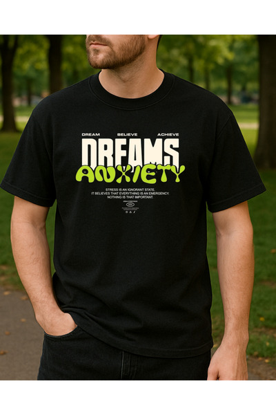 Ebiidesign Dream Anxiety Printed T-Shirt