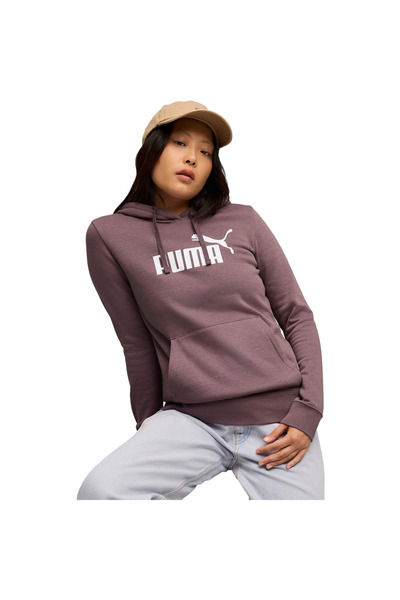 Puma Hanorac cu logo Hood Ess No. 1, violet, pentru femei