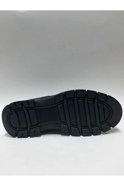 Bemsa HAKİKİ DERİ BAĞCIKSIZ ESNEK GÜNLÜK KAUÇUK TABANLI KIŞLIK ERKEK AYAKKABI