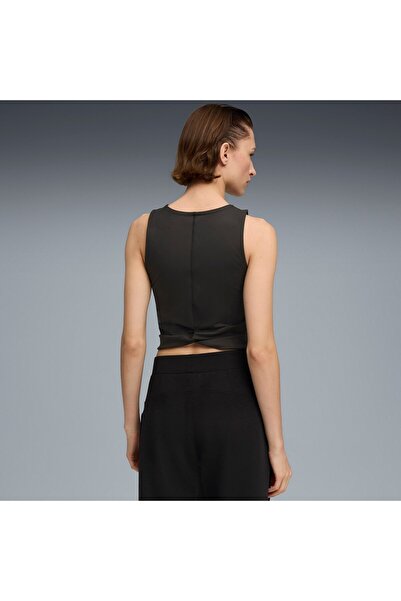 Puma Undershirt W Cloudspun Twist Tank, Black, Women