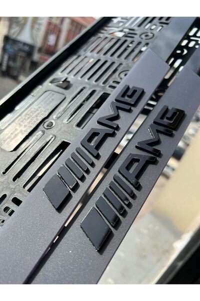 Pi Dekorasyon MERCEDES AMG Model Mat Pleksi Plakalık