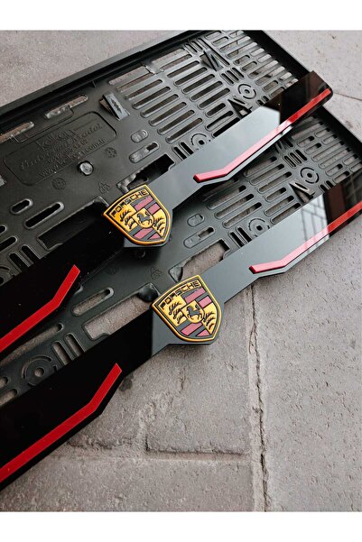 Pi Dekorasyon Plakalık Lazer Kesim Pleksi (2 Adet) Porsche Ki?şi?ye Özel Plak...