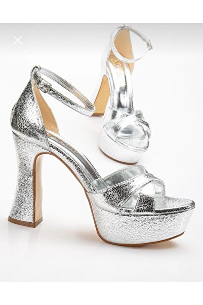 City steps kadın topuklu ayakkabı platformlu çapraz bantlı
