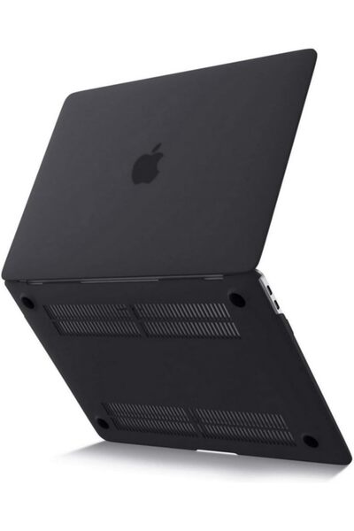 007 Skidoo Hard Plastic Protective Case for MacBook Air 13-inch (2018-2022, A2337/A2179/A1932) - Black