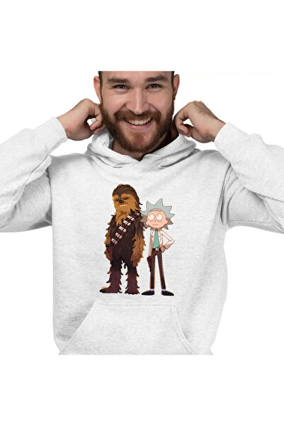 OEM Hanorac Barbati Rick and Morty Chewbacca Star Wars