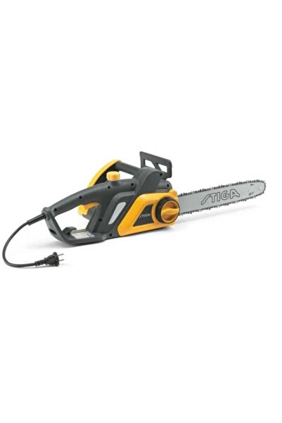 STIGA منشار كهربائي سلسلة 16 CS-122c - 2.2 كيلو واط، 40 سم قضيب وسلسلة (صنع في إيطاليا)