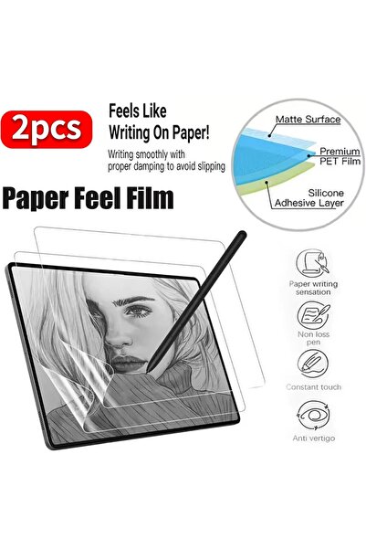 Generic Lukoni Paper-like Screen Protector 2-Pack for Honor Pad V9 11.5 inch (2025) - Matte, Scratch-Resista