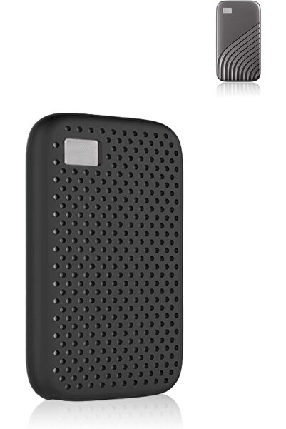 007 Silicone Protective Case for WD My Passport Portable SSD (500GB/1TB/2TB/4TB) - Dustproof Shockproof