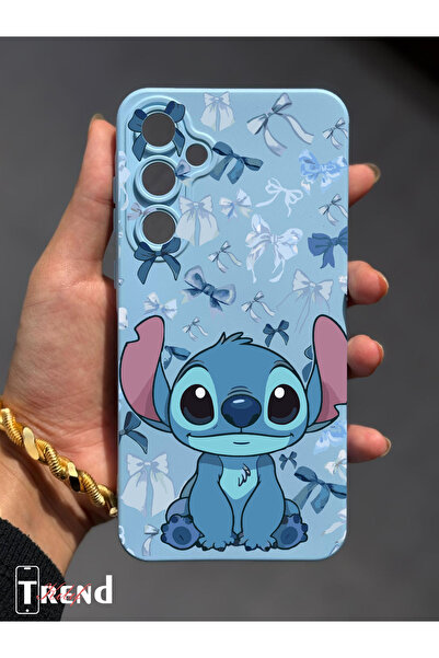 Çitlembik Case Samsung Galaxy A36 / A56 İle Uyumlu Stitch Tasarımlı Yüksek Ka...