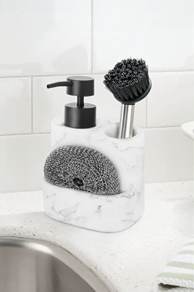 akdenizhome CN-56814 MİEN Polyresin Kitchen Sabunluk – Şık ve Dayanıklı Mutfa...