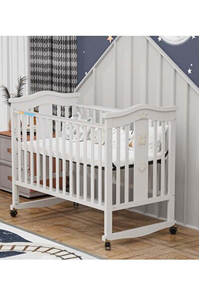Fun Moment Wooden cot for children with a distinctive and new design with mos...