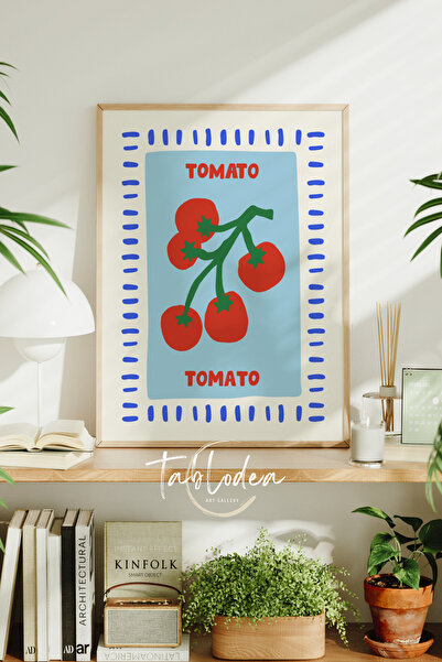 tablodea Minimalistički dekor za zid kuhinje sa paradajzom, uokviren poster, ...