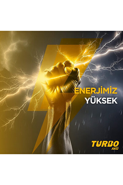 TURBO 105 AH. 760A (EN) (PETLAS GARANTİSİ ALTINDA) (ÜRETİM TARİHİ: 2025)