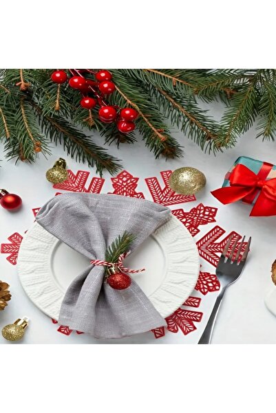 Yenigeldi 1 Piece Snowflake American Service Christmas Decoration Washable