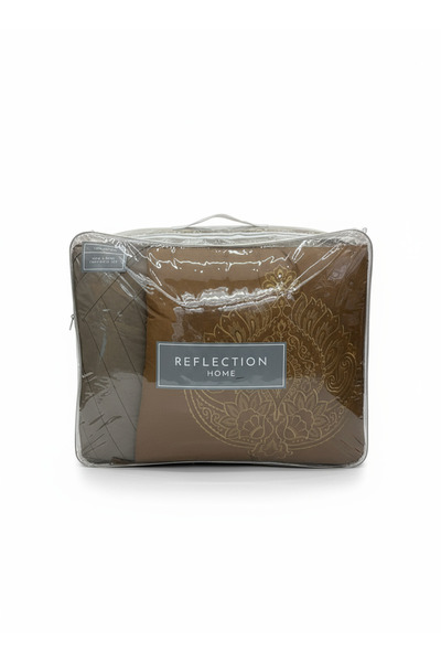 Bee Home Bed and Bath Aspen| 100% Cotton Double 8-Piece Duvet Set | Black friday