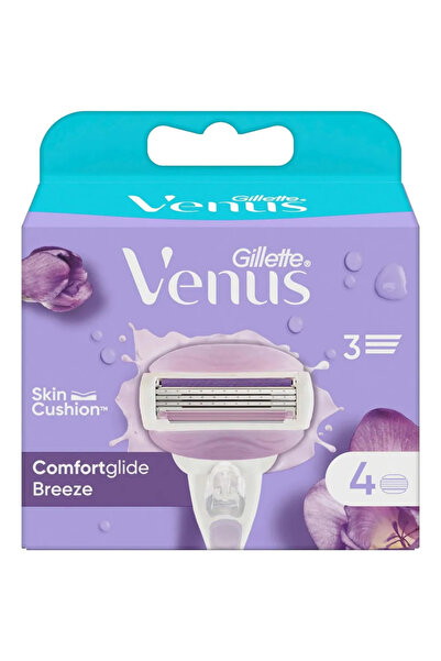 Breeze Venus Women's Razor Blades - 4 pieces
