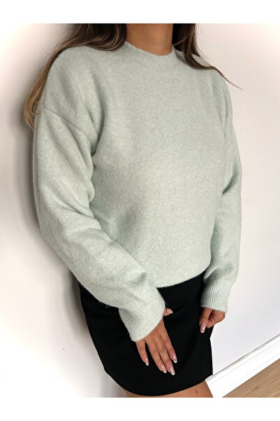 Dilvin bisiklet yaka triko kazak