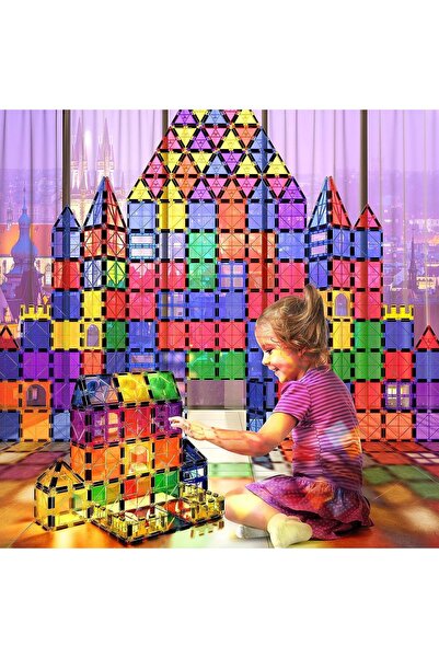 SWİFT 60 pc Magnetic Blocks Building Tiles | STEM Toys for Ages 3+