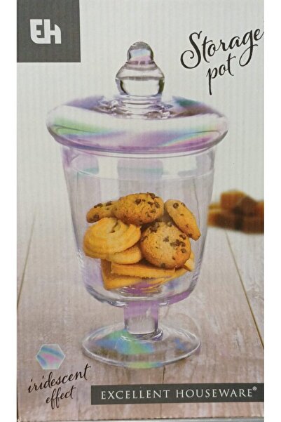 EH Excellent Houseware Sweet container with pink/purple color effect, 800 ml